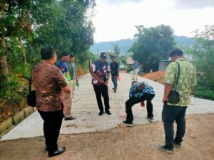Sinergi TNI dan Perkim Batam, Awasi Progres TMMD 125
