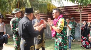 Tim Wasev  Pusterad yang dipimpin Brigjen TNI Heri Dwi Subagyo Sasaran TMMD ke-125 Kodim 0316/Batam